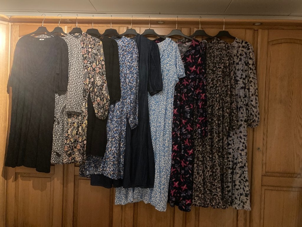 Verschillende kleedjes 46/48, Enlèvement ou Envoi, Comme neuf, Taille 46/48 (XL) ou plus grande