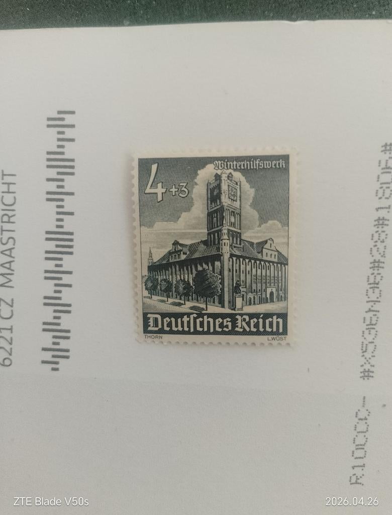 Timbres du Deutsches Reich, Enlèvement ou Envoi