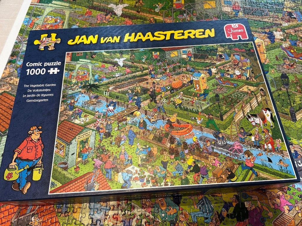 Puzzel Jan van Haasteren 1000 stukjes, Enlèvement ou Envoi, 500 à 1500 pièces, Comme neuf, Puzzle
