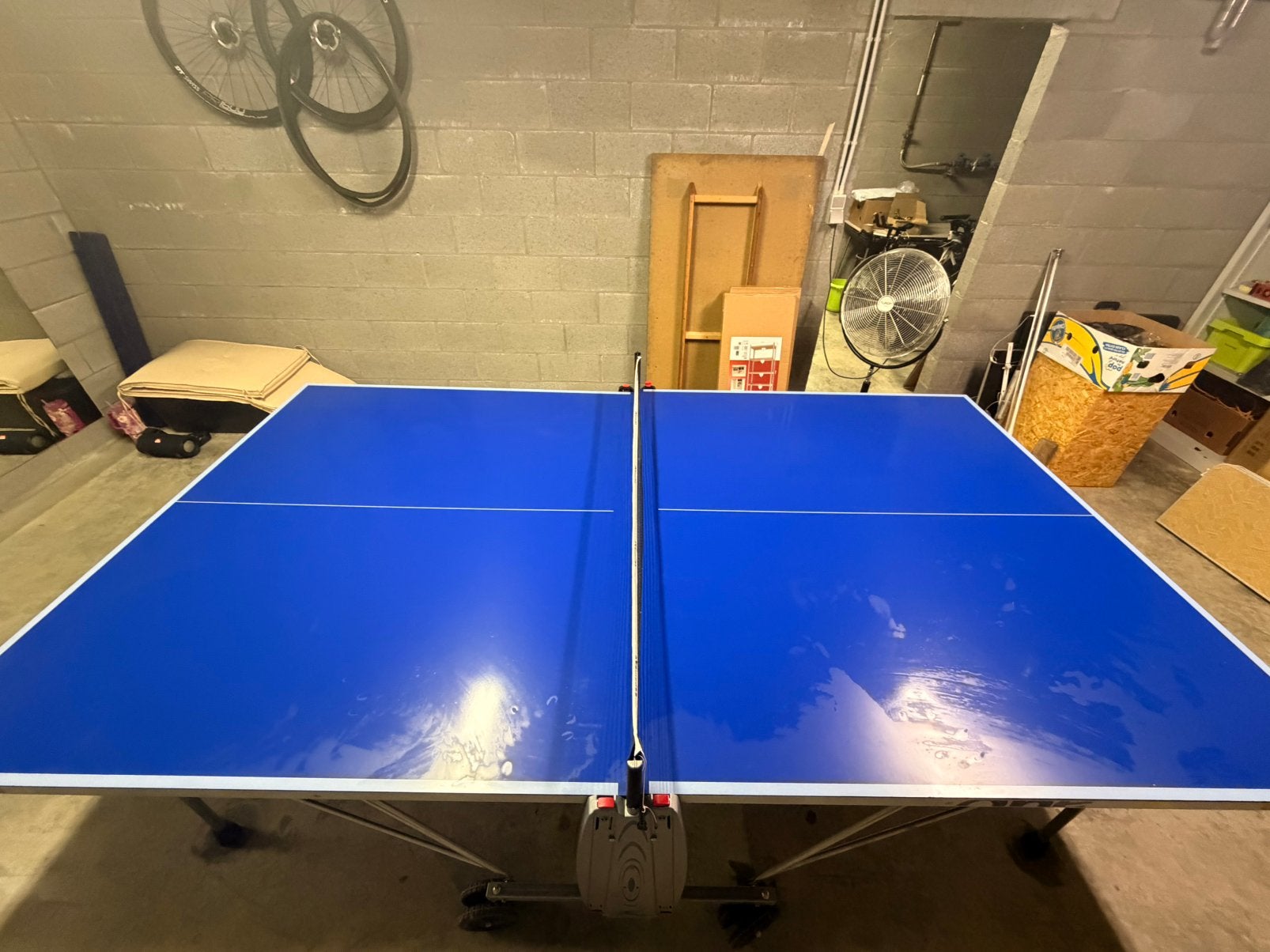 Pingpong tafel Cornilleau, Sports & Fitness, Enlèvement, Comme neuf, Pliante