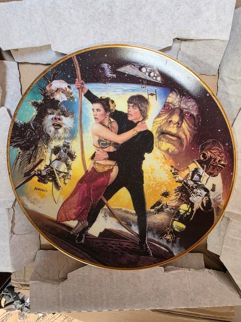 Genummerde Hamilton-plaat van Star Wars in beperkte oplage., Verzamelen, Ophalen of Verzenden