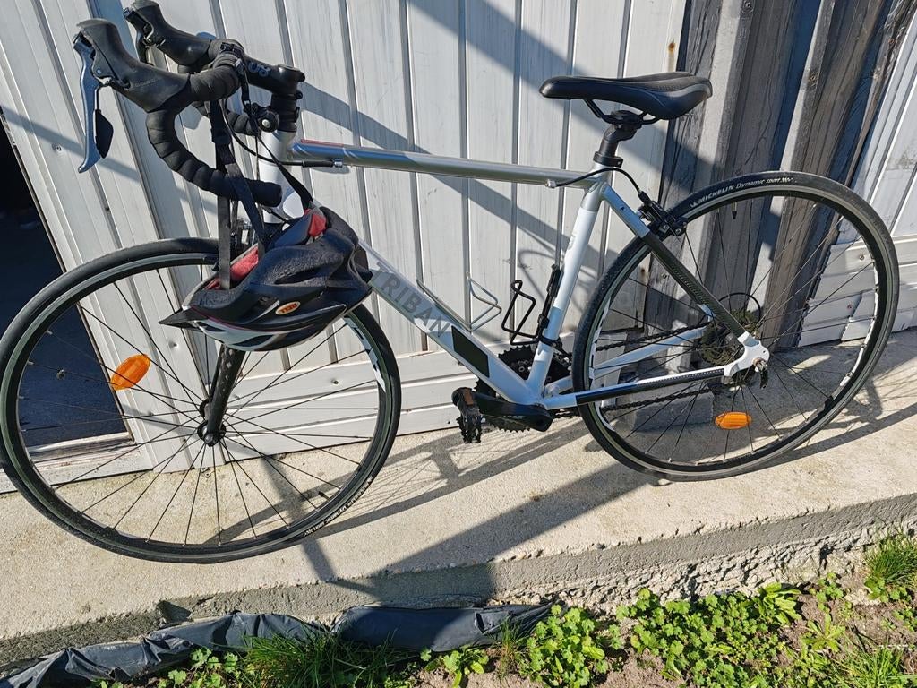 Witte Triban race fiets, 57 à 61 cm, Enlèvement, Comme neuf, Autres marques