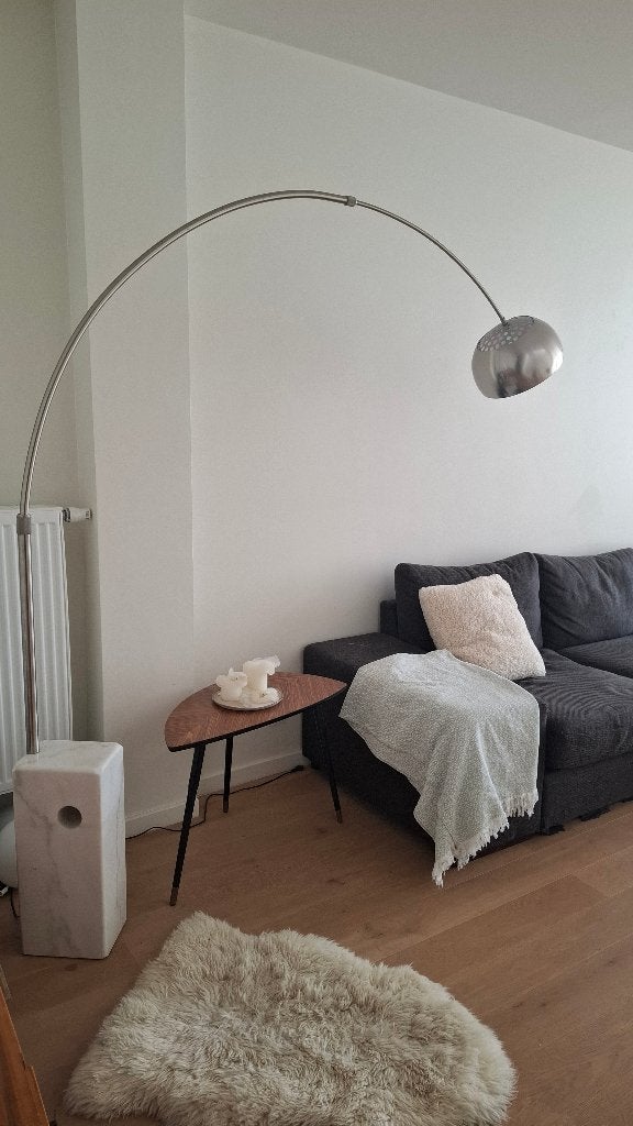 Design booglamp, Huis en Inrichting, Ophalen, Gebruikt, Mid century, 100 tot 150 cm