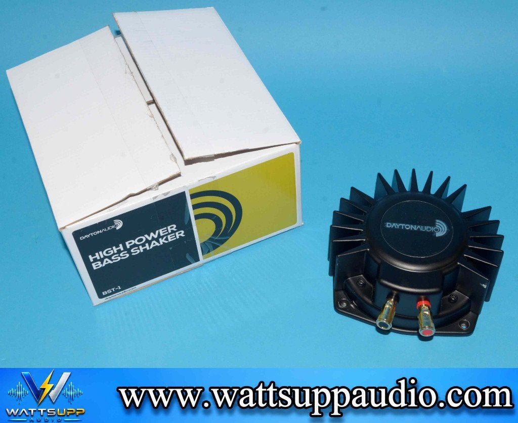 Dayton Audio BST-1 High Power Bass Shaker, Autres marques, Moins de 60 watts, Utilisé, Subwoofer