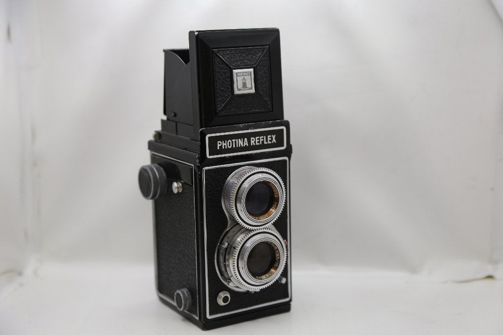 TLR FILM CAMERA 120 PHOTINA REFLEX, TV, Hi-fi & Vidéo, Enlèvement ou Envoi, Utilisé, Reflex miroir, Autres Marques