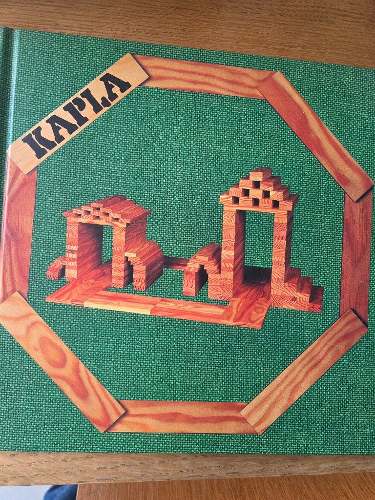 Boekje met instructies en ideeen met kapla blokken, Enlèvement ou Envoi, Neuf, Autres types