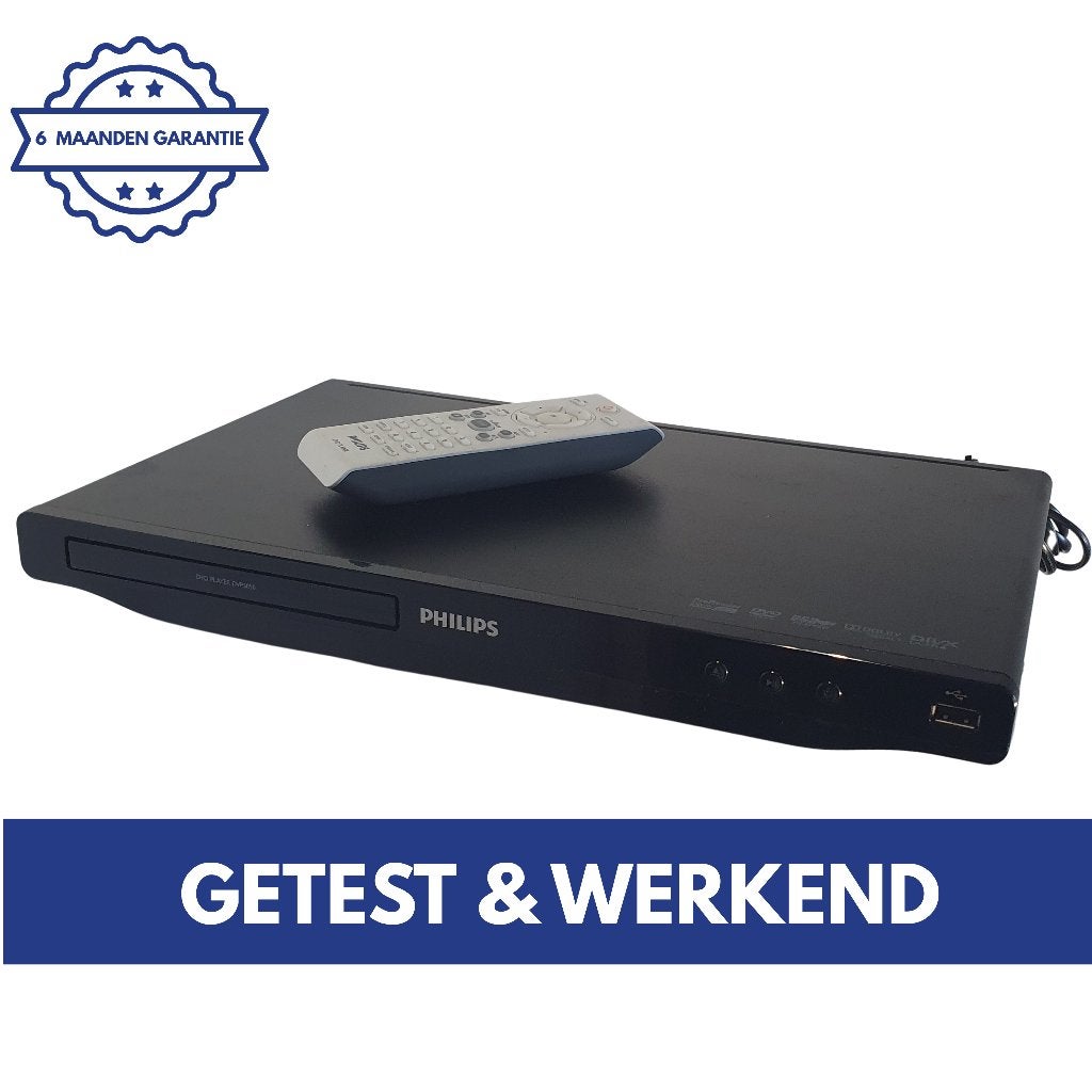 Philips DVP3850/12 | DVD Speler | SCART | USB | CD Speler, TV, Hi-fi & Vidéo, Envoi, Comme neuf, Lecteur DVD, Philips