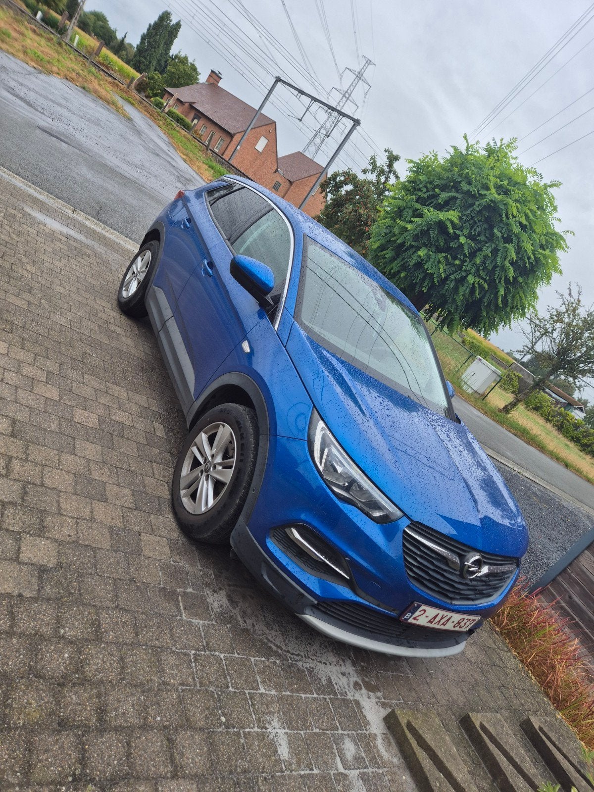 blauwe opel grandland x, Autos, Opel, Grandland, Achat, Vitres électriques, Carnet d'entretien