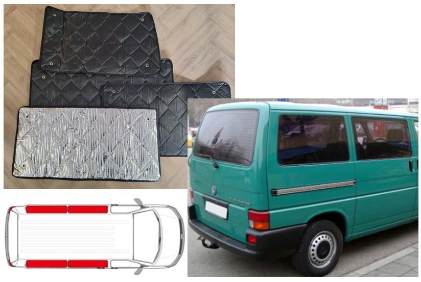 Raamisolatie verduistering VW T4 achterzijde 4 delig, Caravanes & Camping, Camping-car Accessoires, Neuf, Enlèvement ou Envoi
