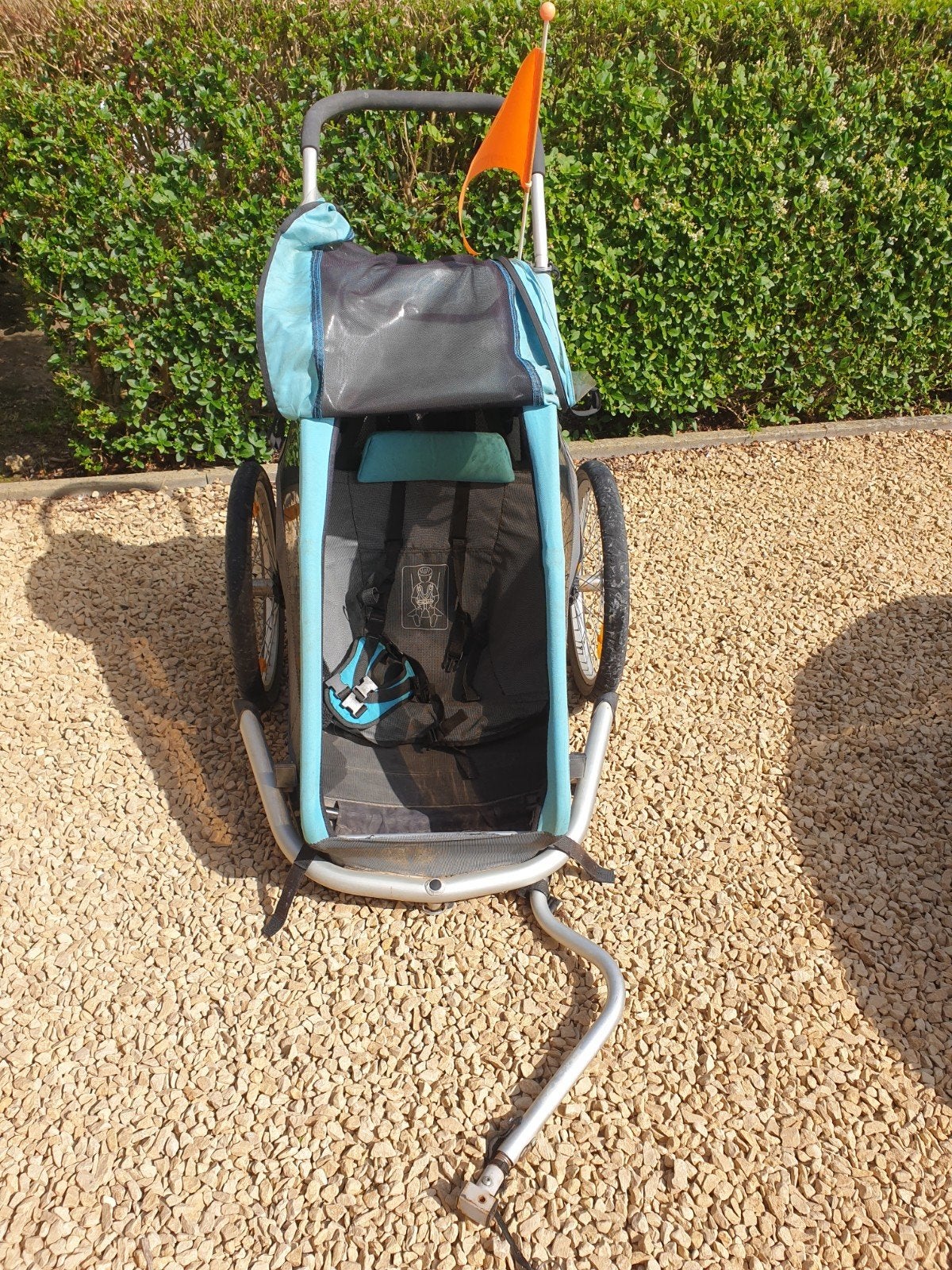 remorque a velo croozer, Enlèvement