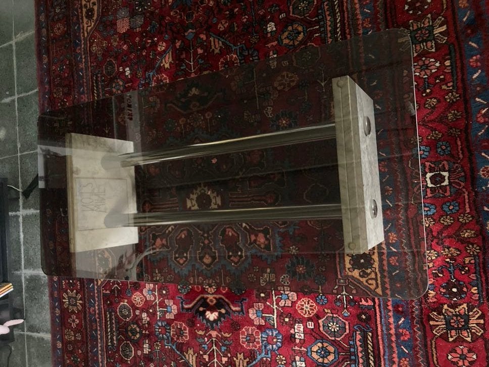 Vintage salontafel, Huis en Inrichting, Ophalen, 100 tot 150 cm, 50 tot 100 cm, Minder dan 50 cm