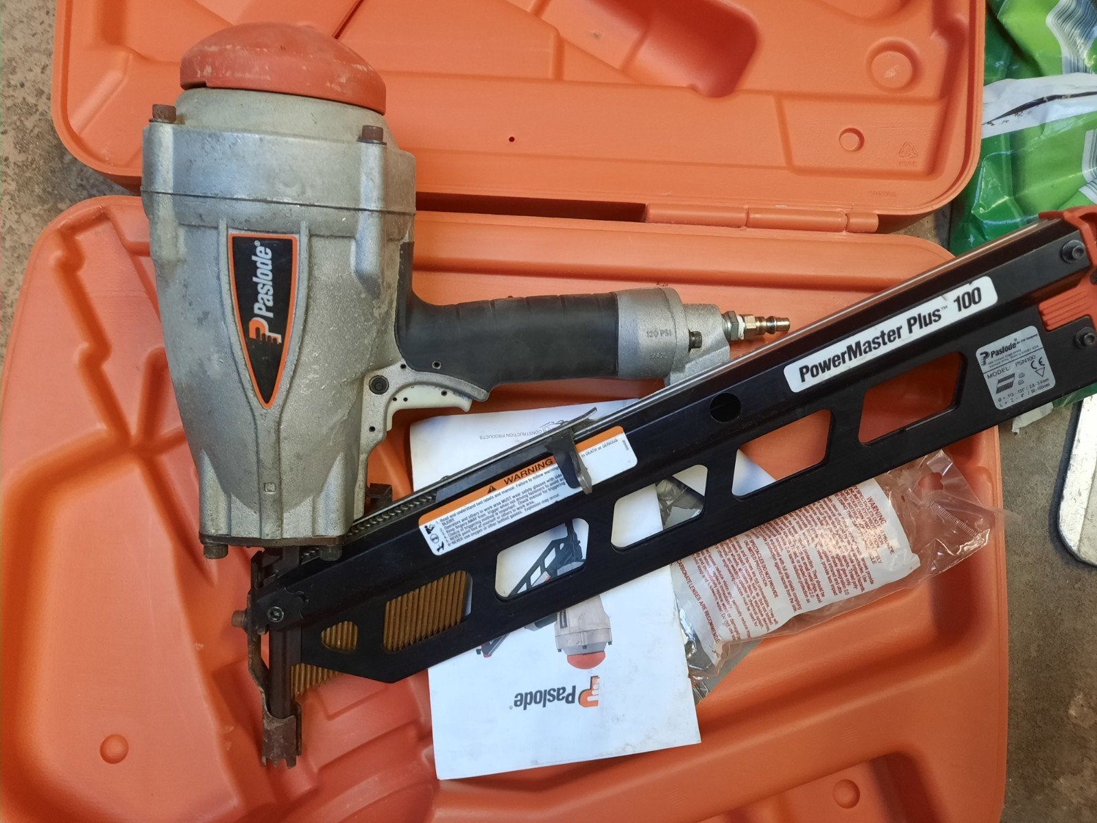 paslode Psn spijkerpistool schiethamer yot 100mm, Doe-het-zelf en Bouw, Ophalen