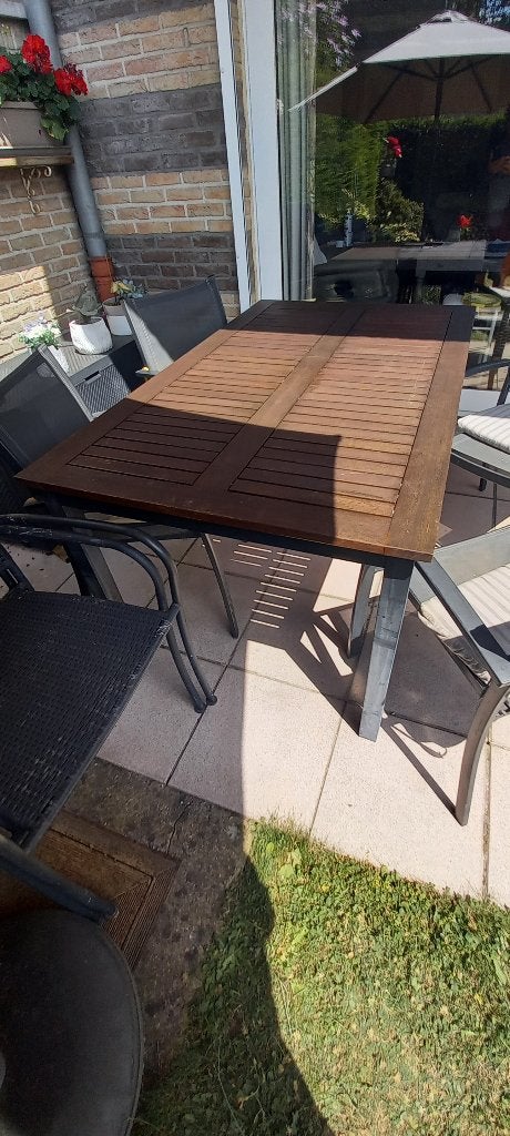 table de jardin et 6 chaises, Jardin & Terrasse, Enlèvement, Comme neuf