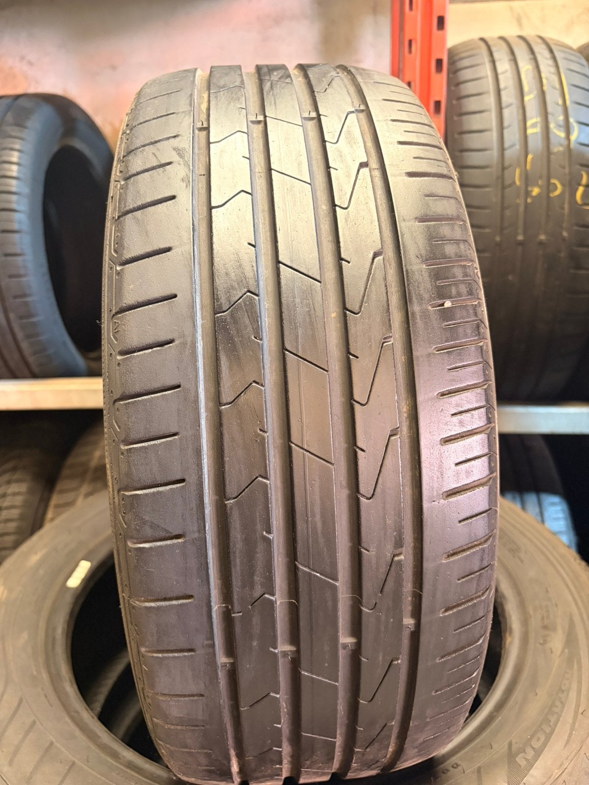205 45r16 Hankook avec montage et équilibrage, Enlèvement, Utilisé