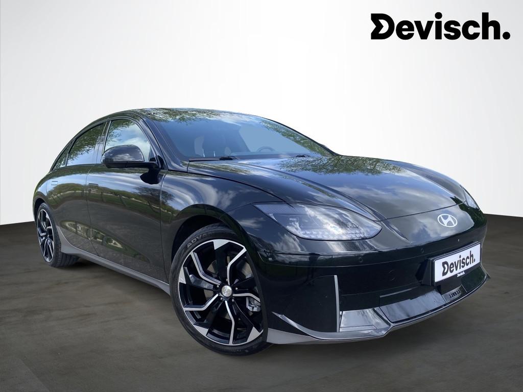 Hyundai IONIQ 6 77,4 kwh Balance AWD 5d 325pk (bj 2023), Automaat, 4 deurs, Gebruikt, Zwart