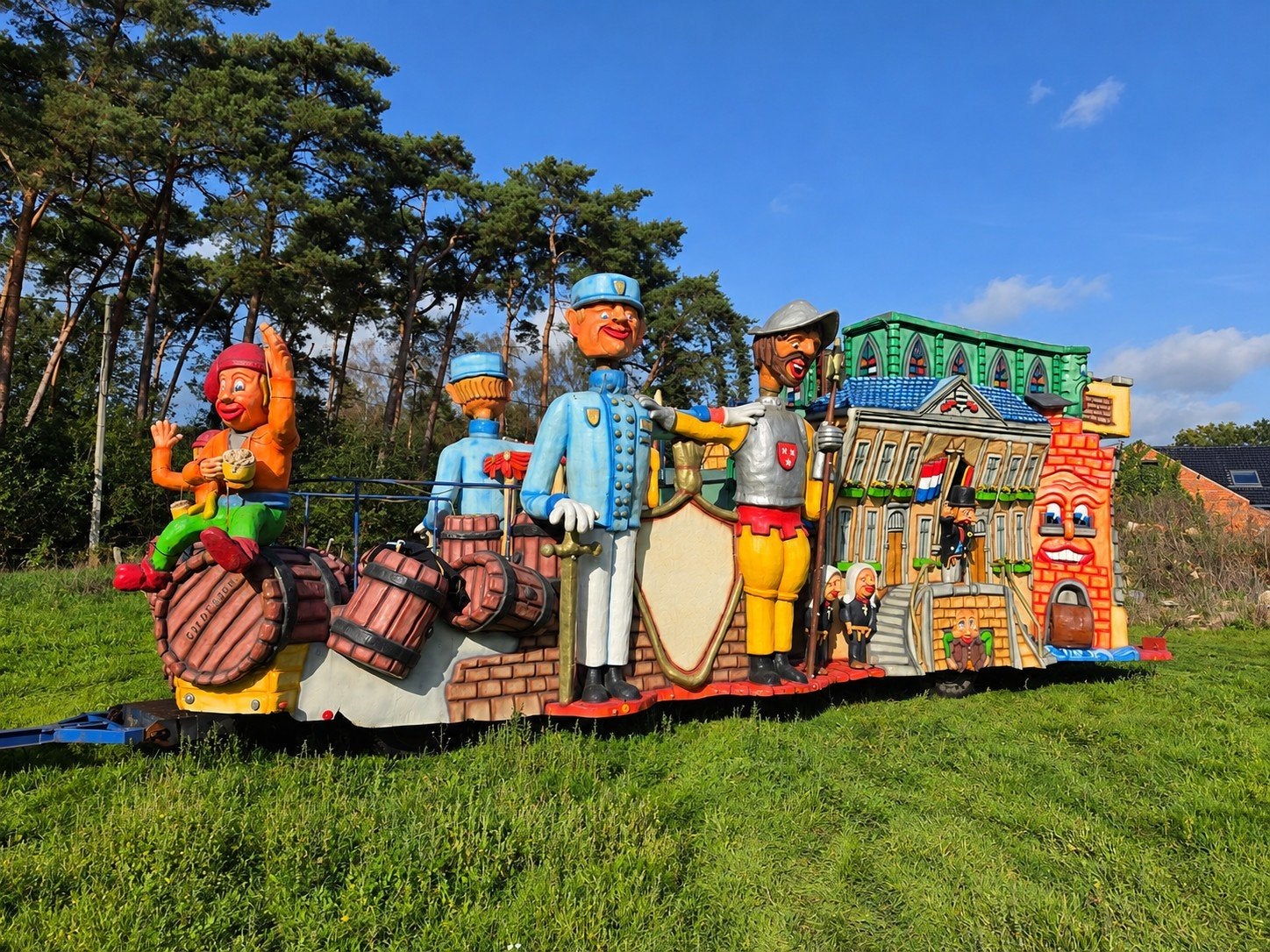 carnavalswagen te huur, Hobby en Vrije tijd, Ophalen