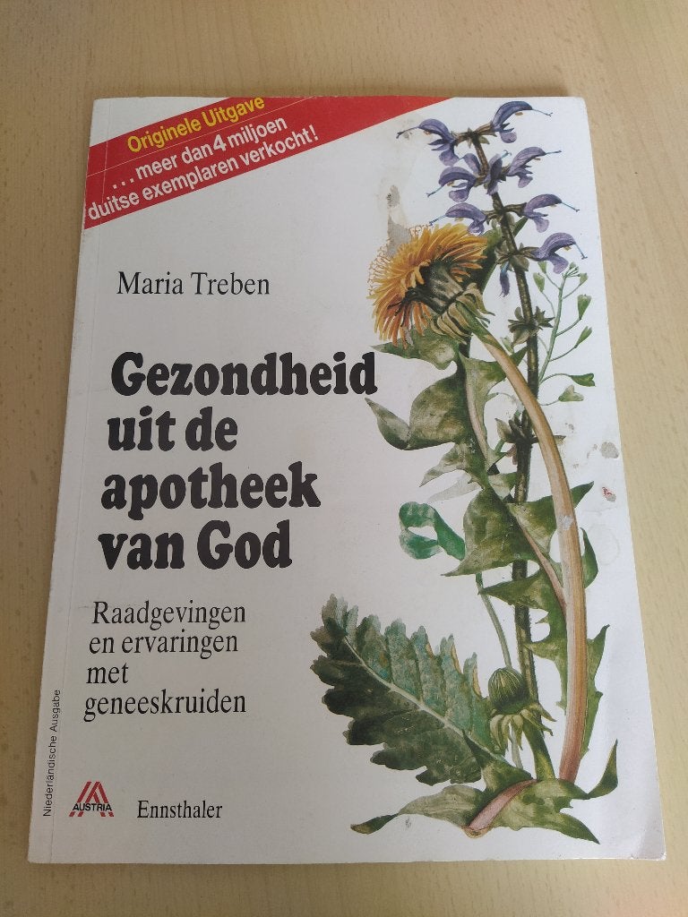 boek: Gezondheid uit de apotheek van God/Maria Treben, Boeken, Ophalen of Verzenden, Gelezen, Kruiden en Alternatief