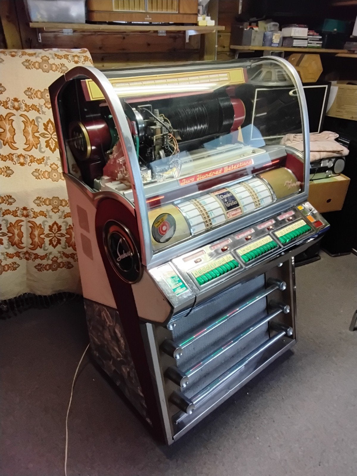 Jukebox seeburg V200, Verzamelen, Ophalen, Seeburg