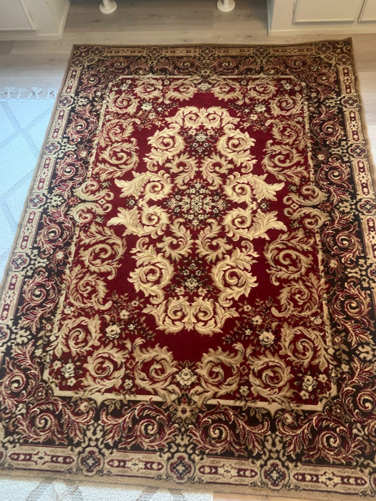 Tapis d'orient pure laine 220x160 cm, Maison & Meubles, 200 cm ou plus, 150 à 200 cm, Enlèvement, Rectangulaire