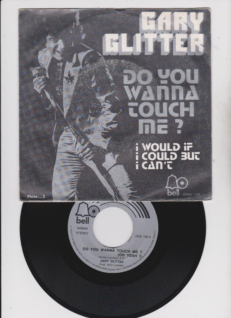 Gary Glitter – Do You Wanna Touch Me? (Oh Yeah!)  Glam Rock, 7 inch, Single, Ophalen of Verzenden, Zo goed als nieuw