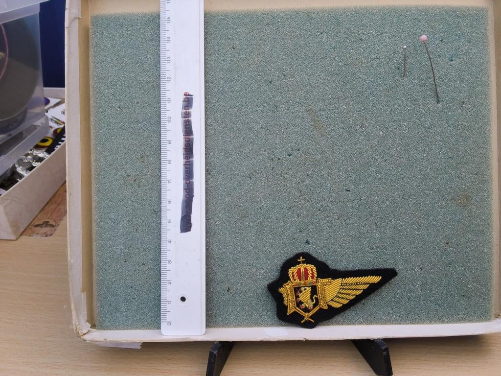 Pilote en demi-aile brodé, Collections, Objets militaires | Général, Enlèvement ou Envoi