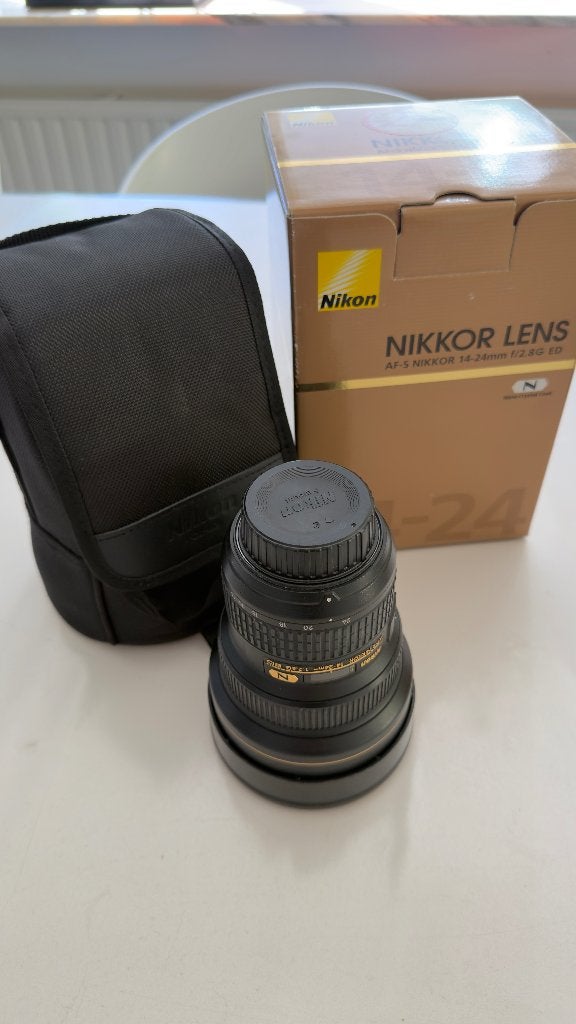Nikon Lens 14-24mm 2.8f groothoek, TV, Hi-fi & Vidéo, 14 mm, Nikon, Enlèvement, Utilisé