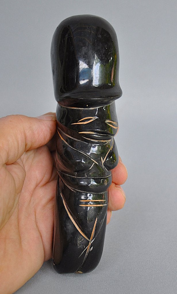 Thai Palad Khik - Symbole de fertilité en corne - 17 cm, Antiquités & Art, Enlèvement ou Envoi