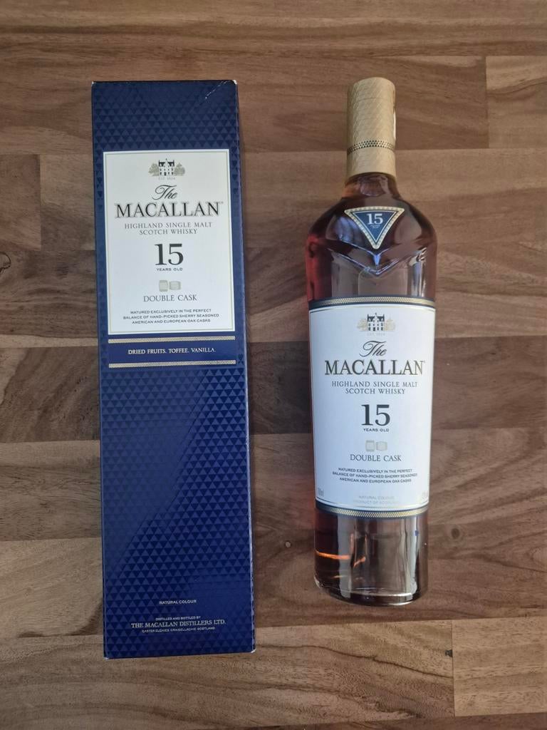 Whisky Macallan 15y double cask, Ophalen of Verzenden