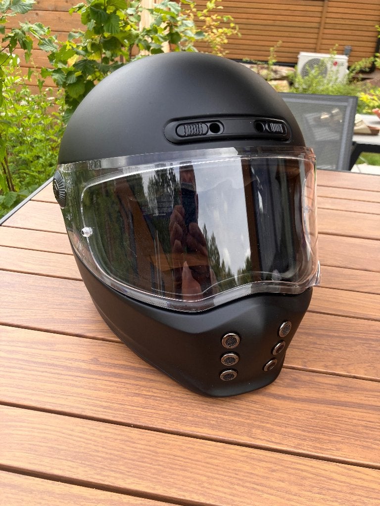 Motorhelm hjc V10 maat L, Motoren, Ophalen, Dames, HJC, Integraalhelm