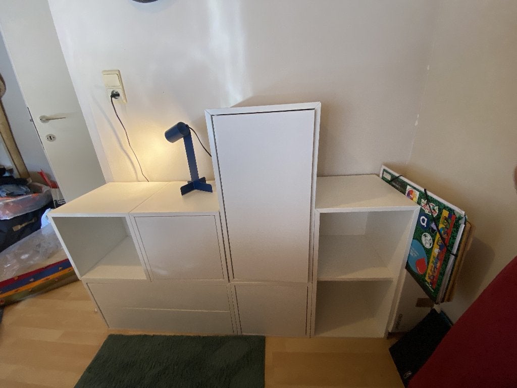 Ensemble rangement IKEA EKET – 6 pièces – très bon état, Maison & Meubles, Avec tiroir(s), 25 à 50 cm, Moins de 100 cm, Comme neuf