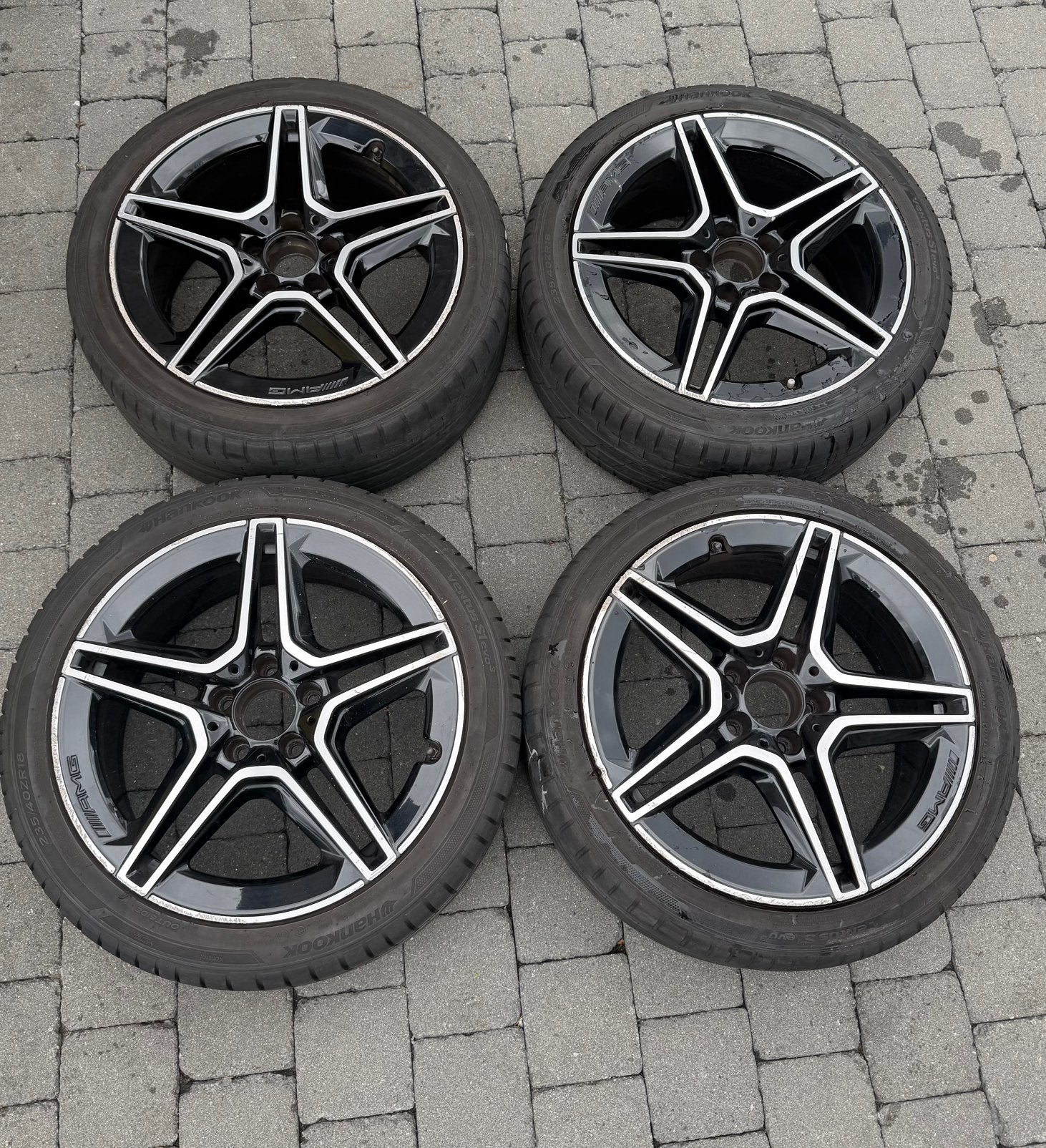 Jantes Mercedes AMG 18 pouces 235/40, Autos : Pièces & Accessoires, Enlèvement, Avant