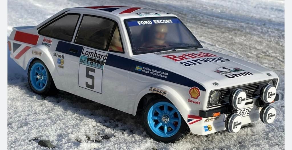Tamiya Escort Rs1800 British Airways decalset, Ophalen of Verzenden