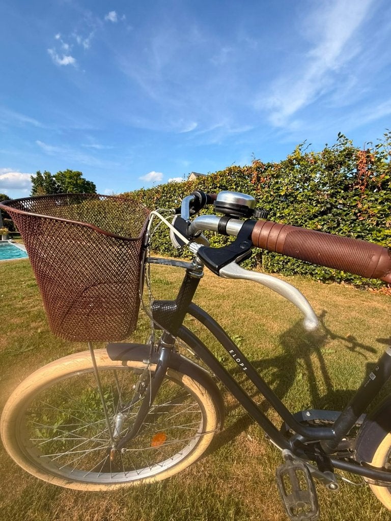 Stadfiets elops 520 decathlon, Gebruikt, 47 tot 50 cm, Versnellingen, Schijfrem