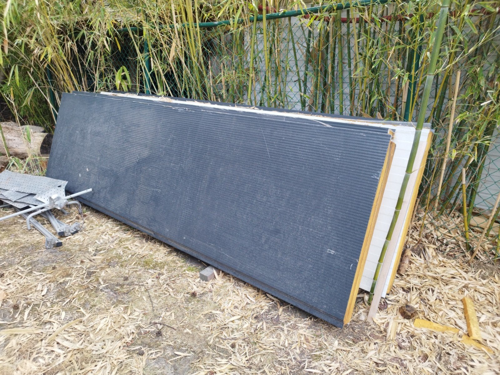 Sandwichpanelen 120 mm, Enlèvement, Comme neuf, Mousse rigide (PIR), 12 cm ou plus