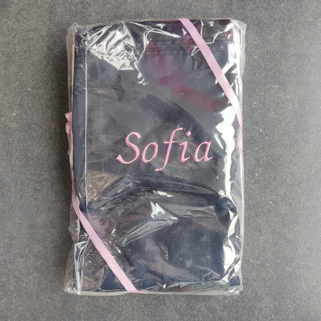 Serviette personnalisée SOFIA, Envoi, Neuf, Blanc, Serviette