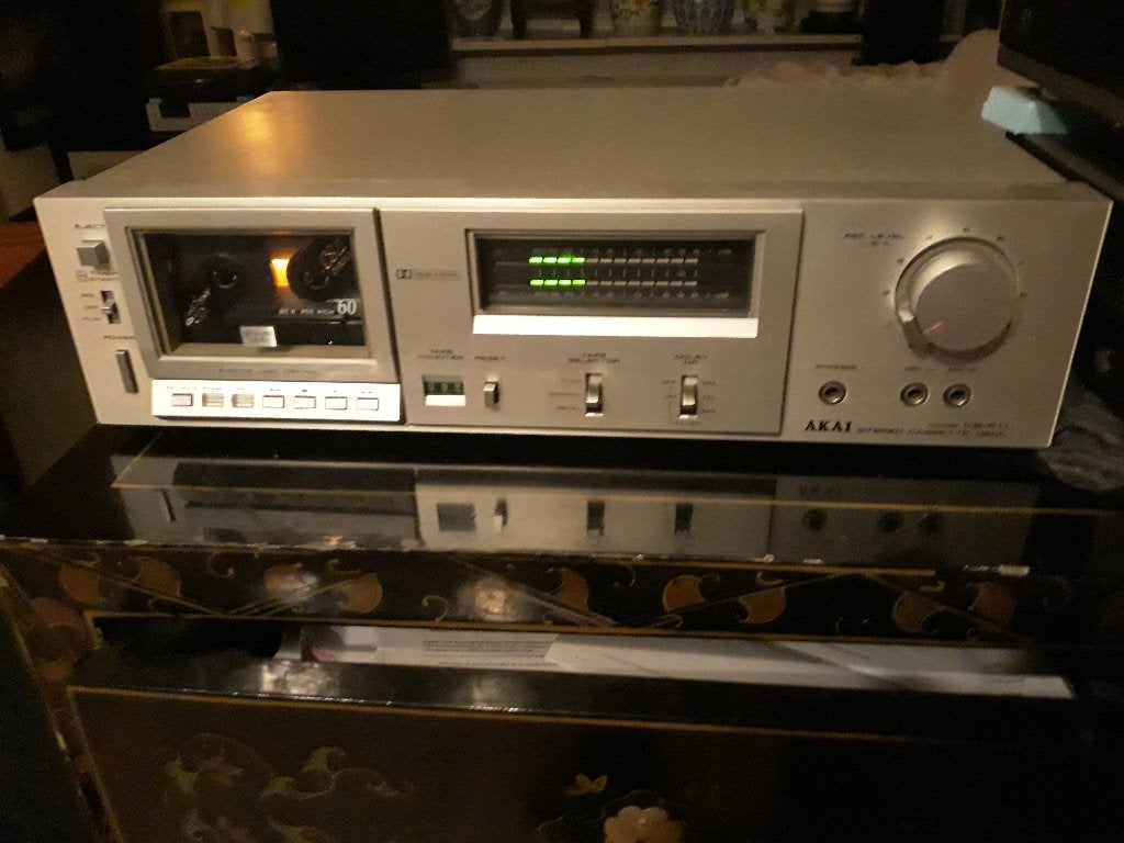 CS F11 akai cassette deck vintage, TV, Hi-fi & Vidéo, Enlèvement ou Envoi, Simple, Akai