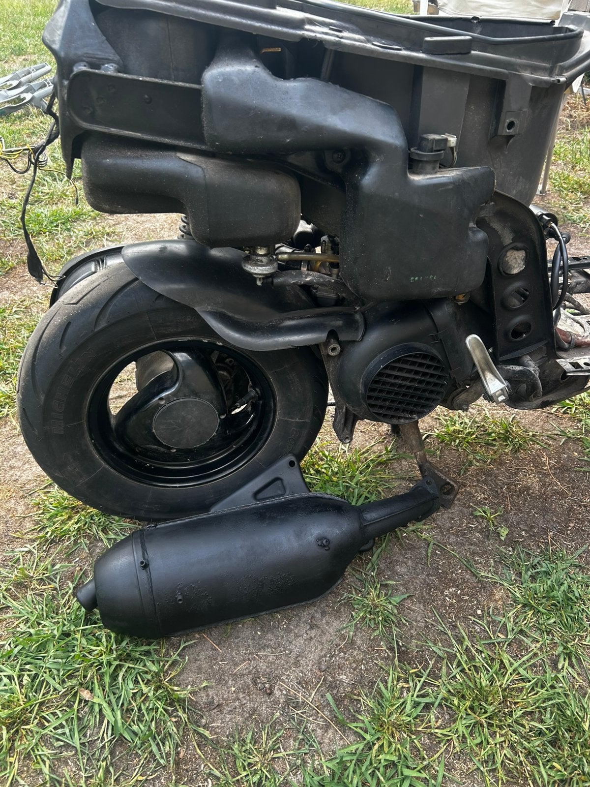 172cc blok piaggio typhoon, Enlèvement, Comme neuf, Bloc, Piaggio