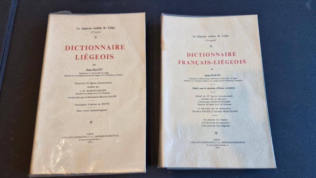 Jean Haust -Le Dialecte Wallon de Liège 2ème et 3ème parties, Enlèvement ou Envoi, Utilisé, Autres éditeurs, Français
