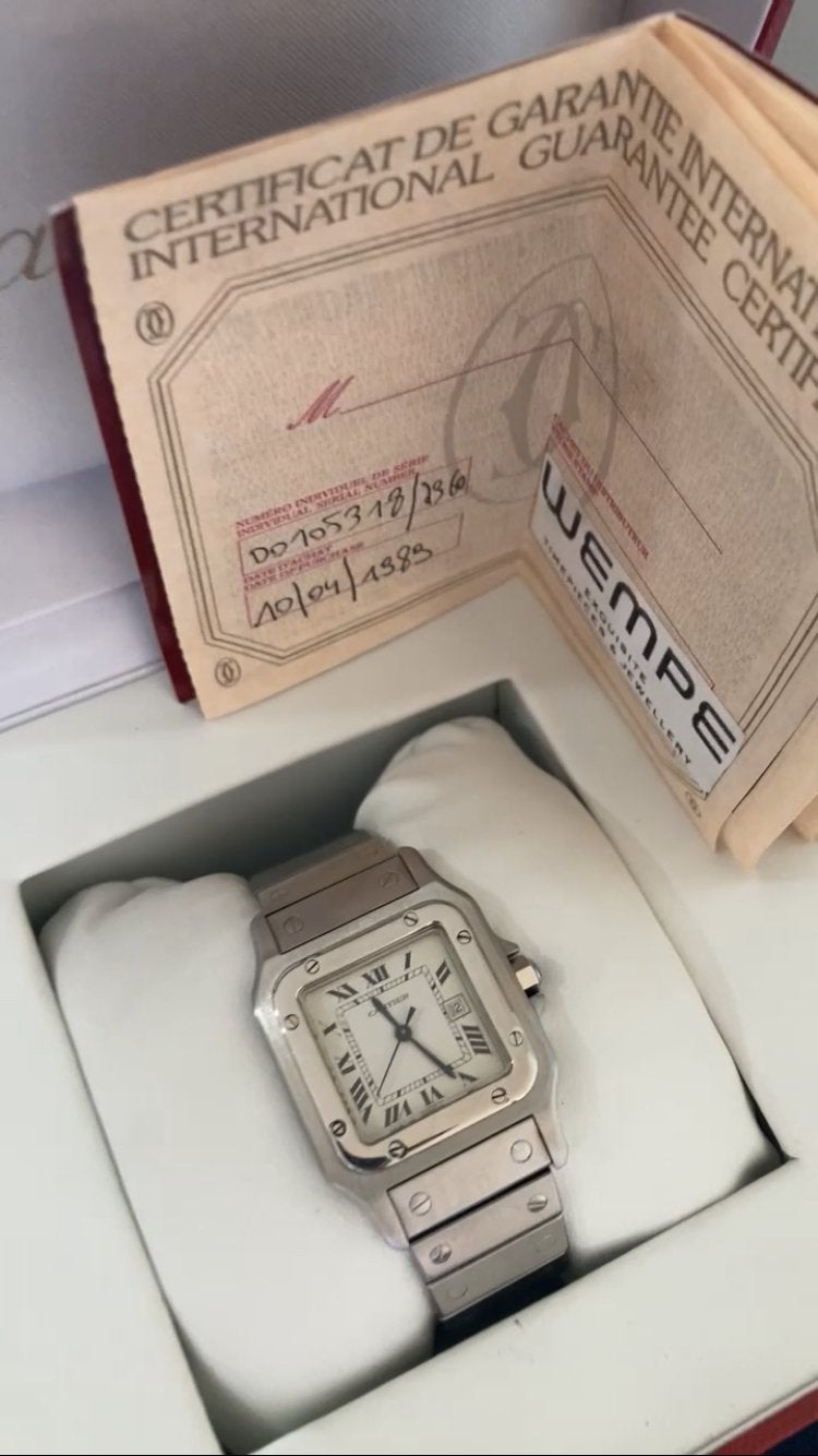 Cartier Santos - Carré [ +- 1980-1989 ], Ophalen, Zo goed als nieuw