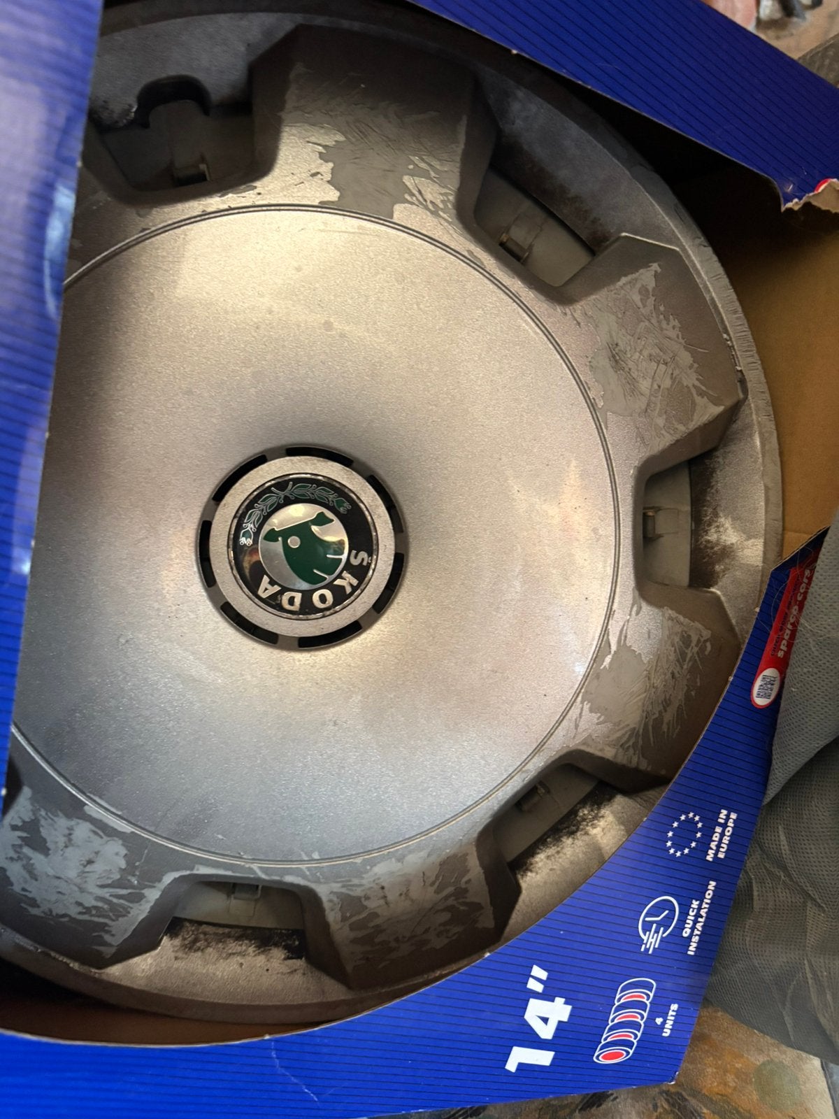 Wieldeksels skoda, Ophalen