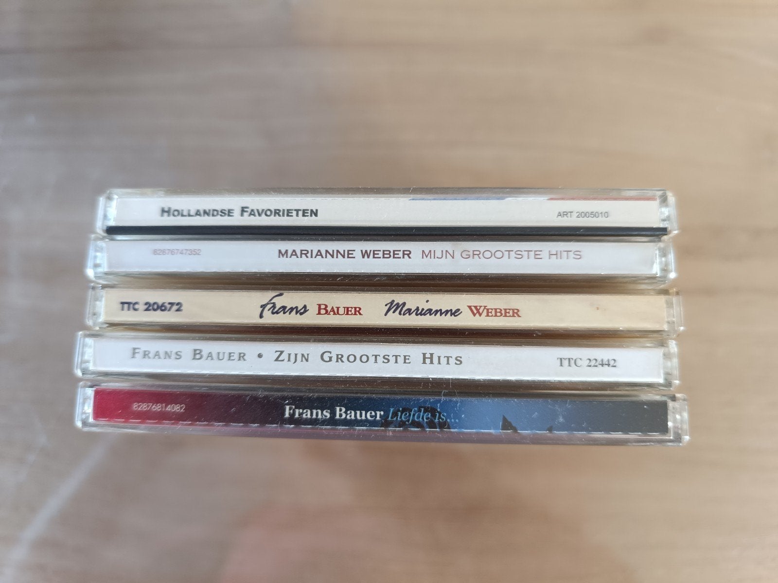 Pakket Frans Bauer, Marianne Weber en Koos Alberts, Cd's en Dvd's, Ophalen of Verzenden, Gebruikt, Levenslied of Smartlap, Album