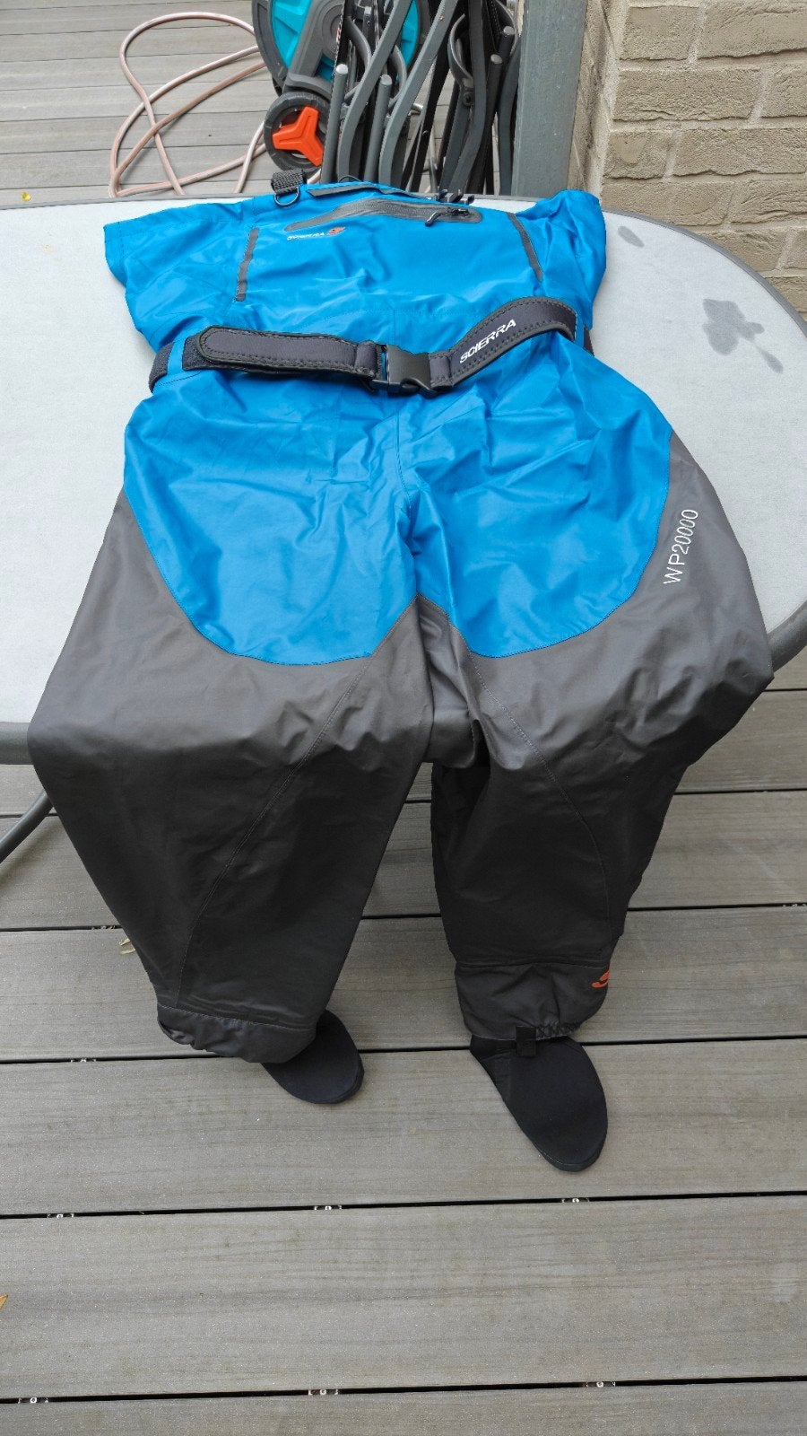 Set Scierra waadbroek + Orvis waadschoenen Clearwater Boots, Ophalen, Zo goed als nieuw