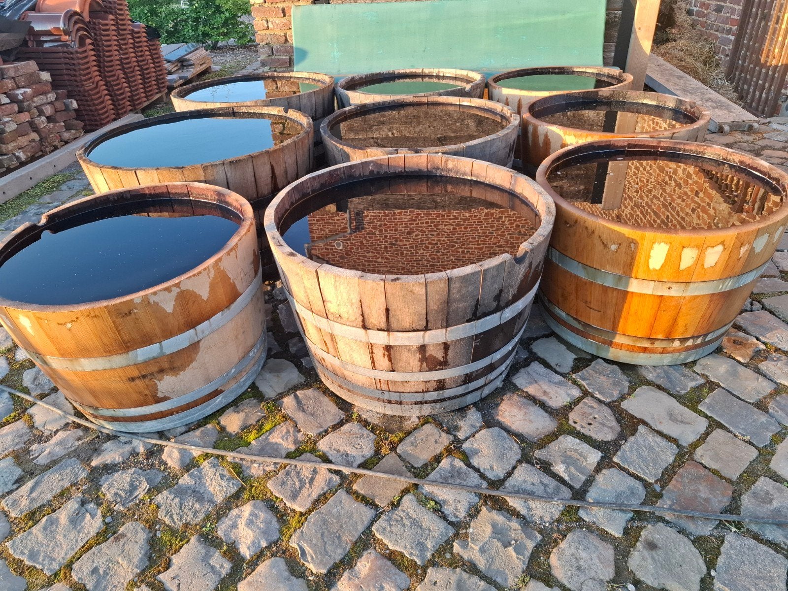 PROMO sur tous les demi-fûts de vin et de whisky en stock !, Enlèvement
