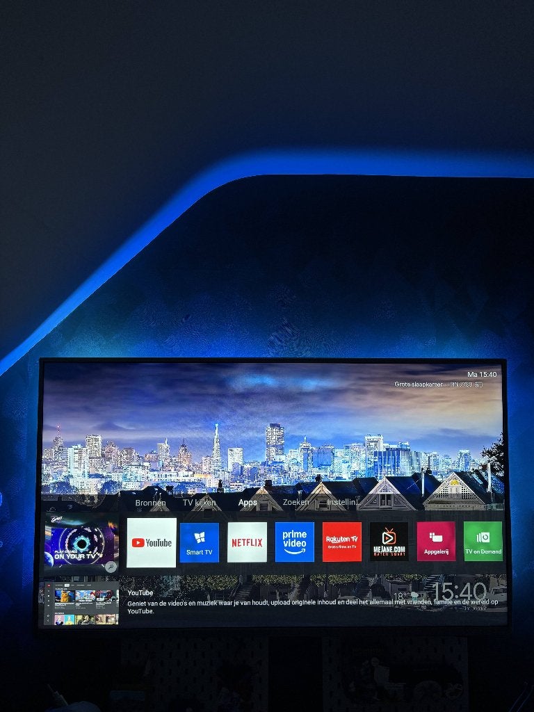 Philips 50 inch 4K UHD Smart TV met 3-zijdig Ambilight, TV, Hi-fi & Vidéo, Télévisions, Philips, LED, 50 Hz, Enlèvement