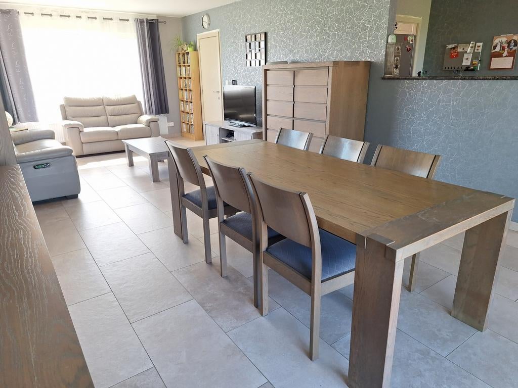 eetkamer met 6 stoelen - onmiddellijk beschikbaar, Enlèvement