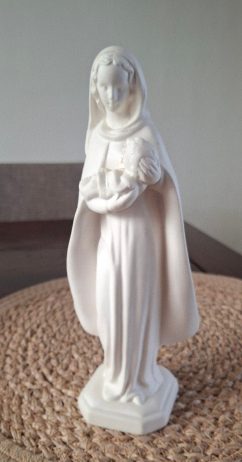 Bisquit-porseleinen Maria met kind beeld.

Niet geglazuurd!, Antiek en Kunst, Ophalen of Verzenden