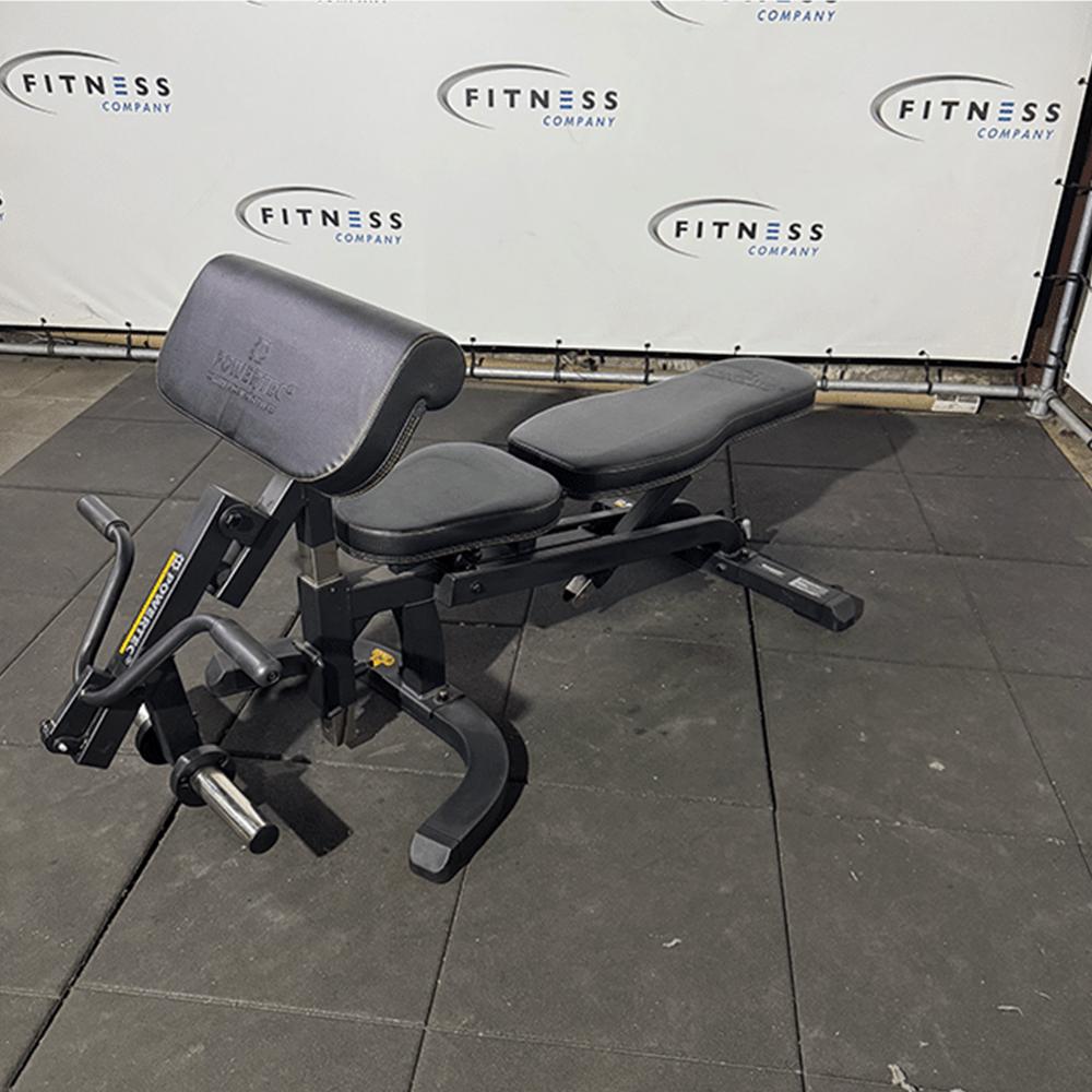 Powertec – Bicep Curl, Sport en Fitness, Ophalen of Verzenden, Gebruikt, Benen, Overige typen