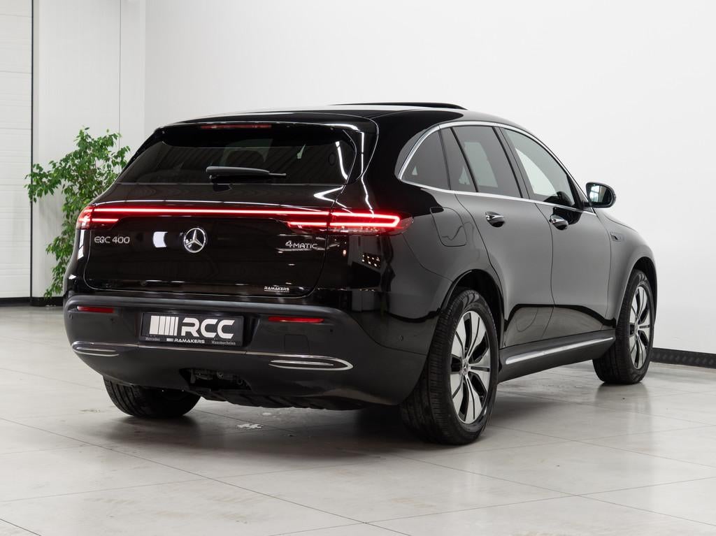 Mercedes-Benz EQC 400 4M Schuifdak Burmester Carplay KEYLESS, Auto's, Automaat, Gebruikt, Zwart, 408 pk