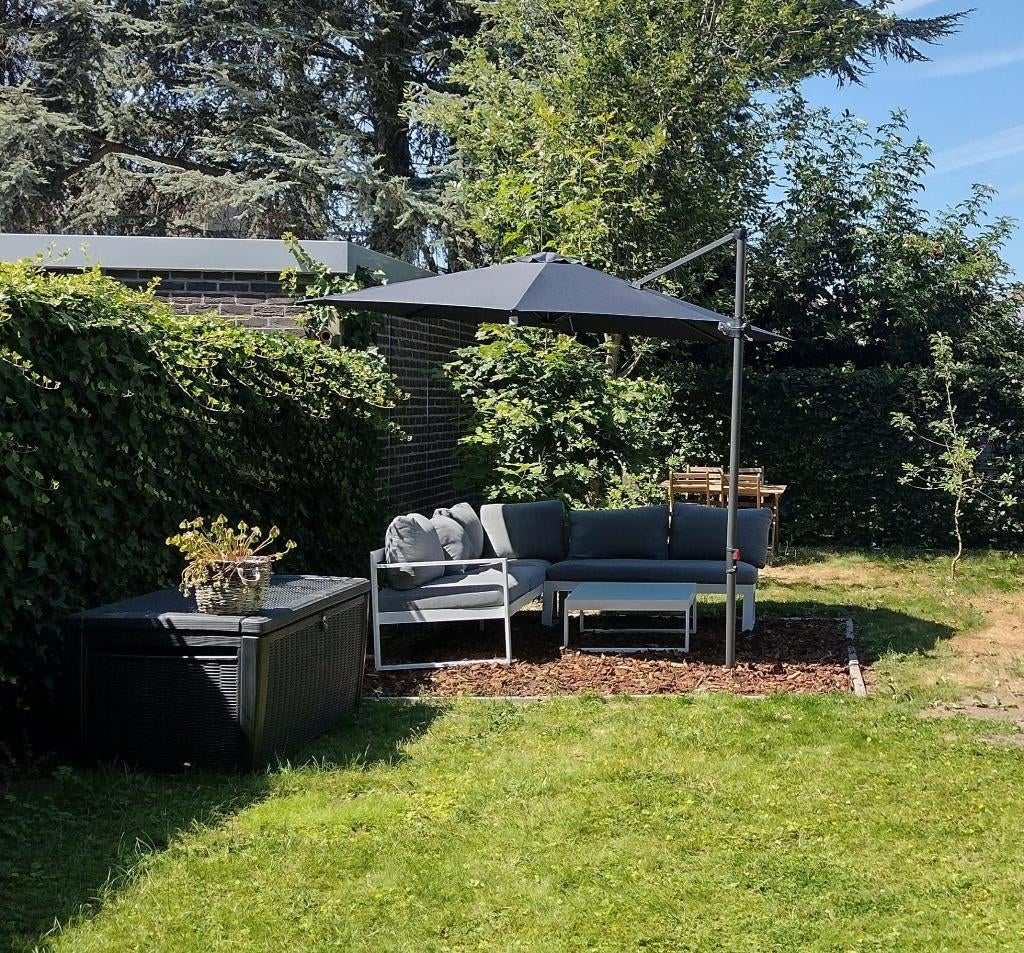 Parasol, Tuin en Terras, Parasols, Ophalen, Zo goed als nieuw, Zweefparasol