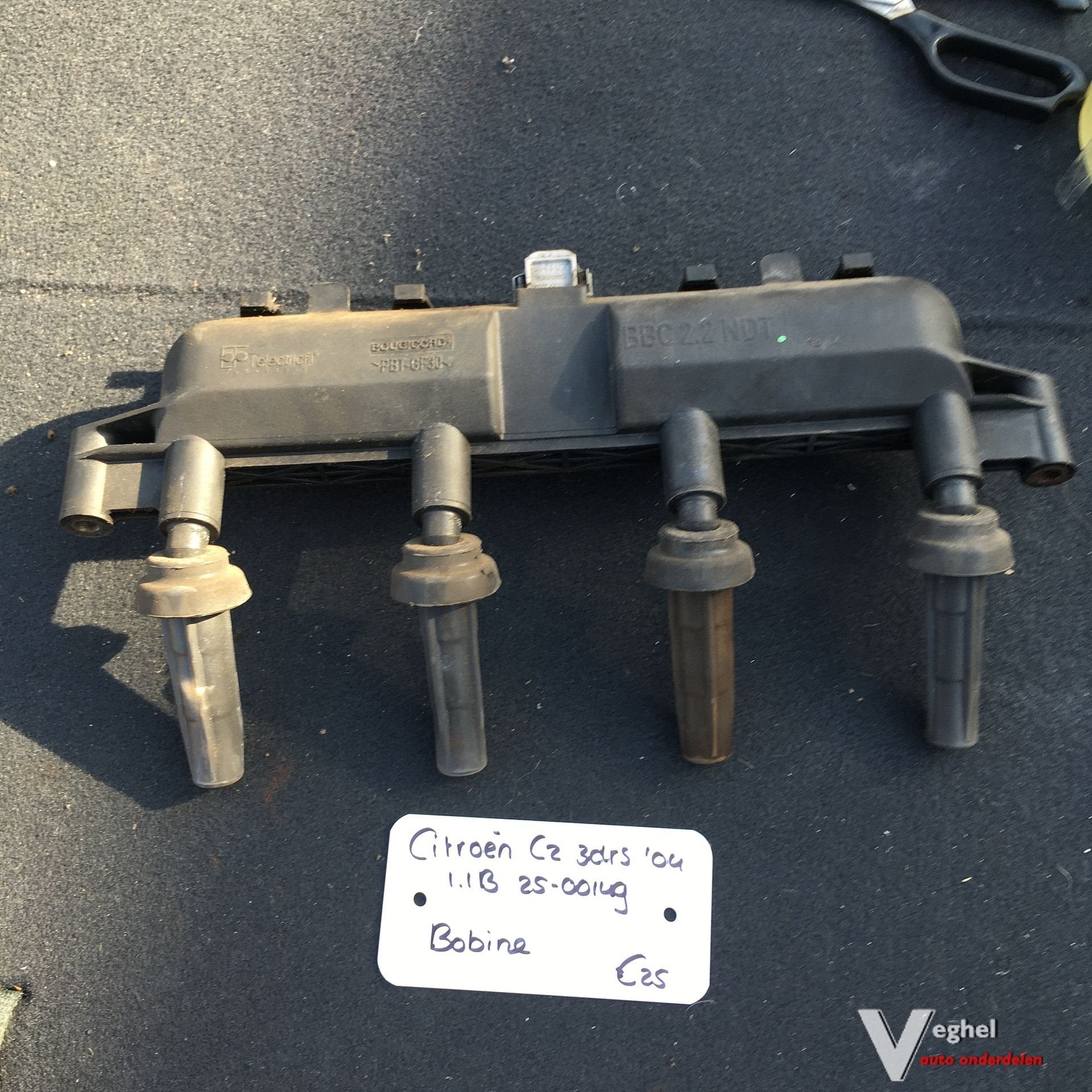 Citroen C2 3drs 1.1 Benzine 2004 2500149 Bobine, -, Utilisé, -, -